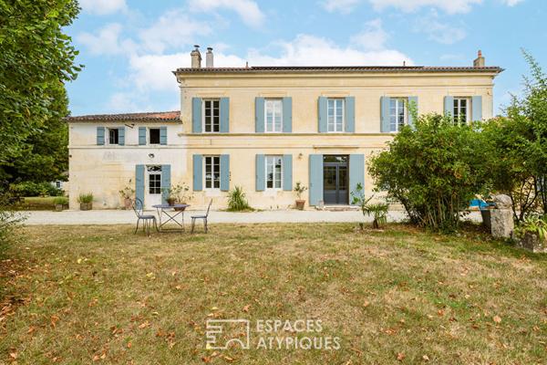 Domaine rénové avec gîtes indépendants et près de 2 hectares de terrain
