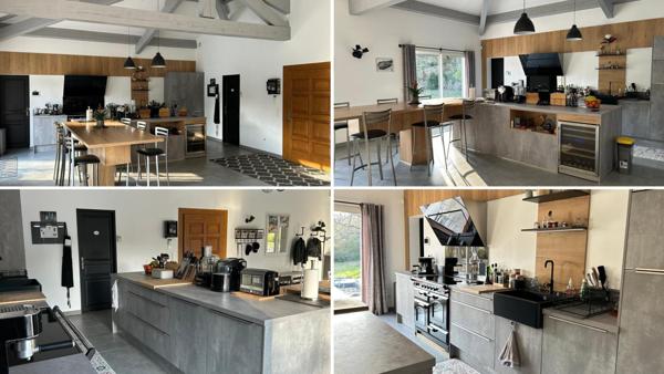 Villa plain pied de 193m2 + piscine sur 2.5 hectares de terrain,  sans vis-à-vis.