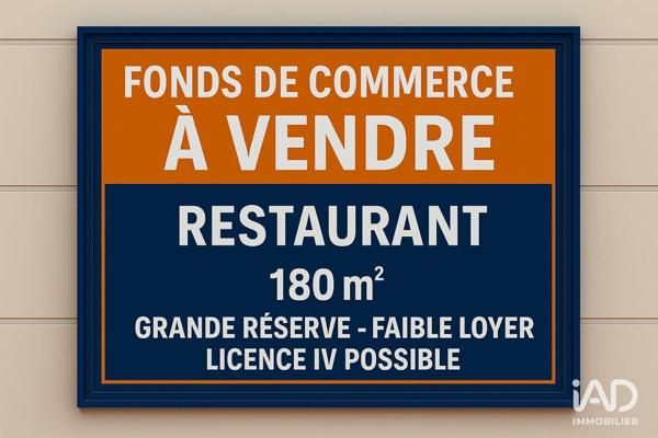 Restaurant à vendre 180 m² Issy-les-Moulineaux