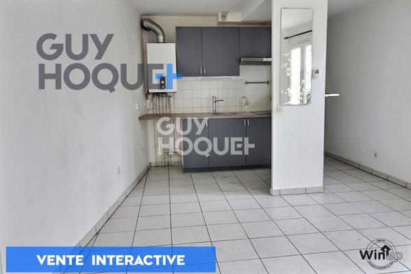 CENTRE VILLE : F2 + TERRASSE + GARAGE (38M²)
