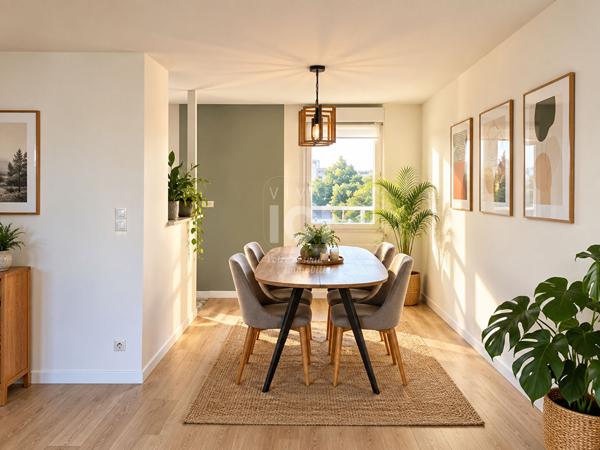 Appartement Nantes 3 pièce(s) 61.66 m2