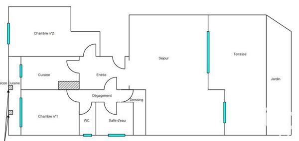 Appartement à vendre 4 pièces 80 m² Vence