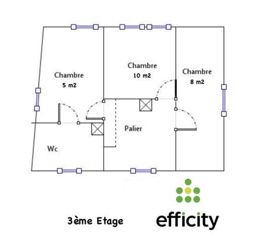 Immeuble 10 pièces - 210 m²