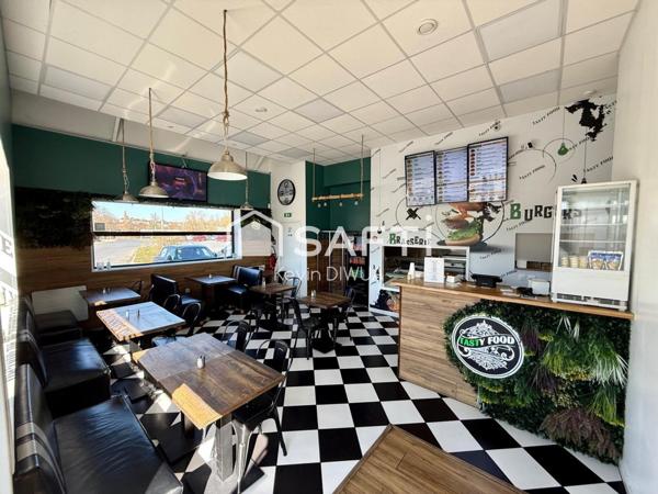 Restauration tendance au cœur d’une zone dynamique