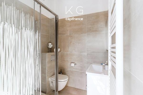 Deauville hypercentre, proche du casino, appartement de charme 83 m2 avec 2 chambres (3 possibles) dans une villa typique deauvillaise