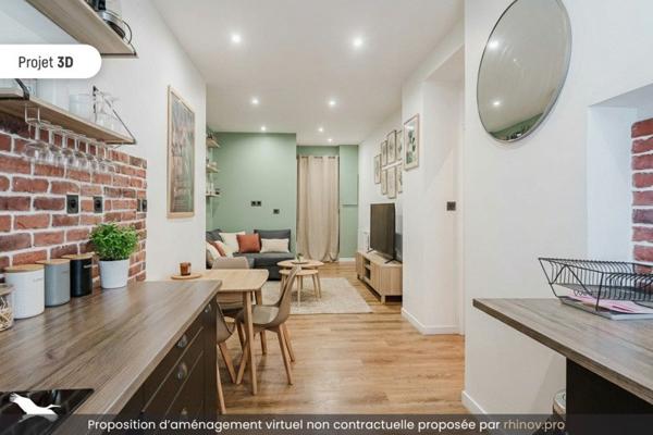 Appartement à vendre |  Villeurbanne |  2 pièces | 40 m²