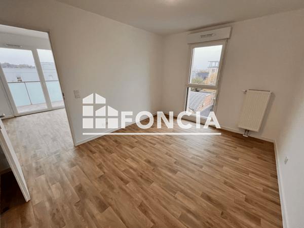 Location Appartement 2 pièces 46.65 m² - 55 RUE SAINT JEAN Roubaix 59100