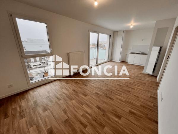 Location Appartement 2 pièces 46.65 m² - 55 RUE SAINT JEAN Roubaix 59100