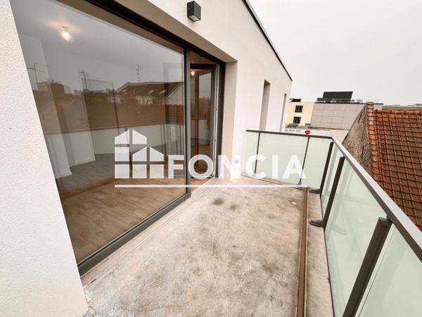Location Appartement 2 pièces 46.65 m² - 55 RUE SAINT JEAN Roubaix 59100