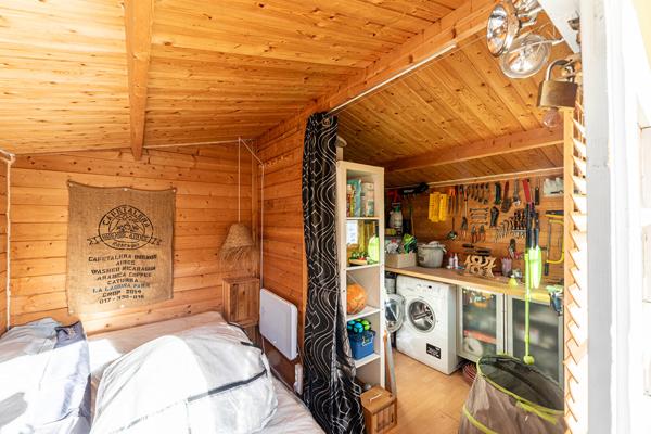 Chalet au bord de l’eau, Domaine de l’Ile Verte, Juziers