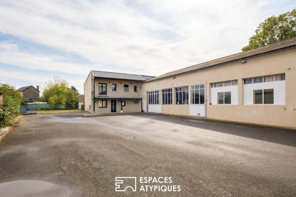 Deux habitations indépendantes et espace modulable en centre-ville