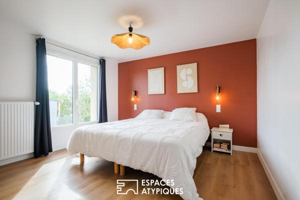 Deux habitations indépendantes et espace modulable en centre-ville