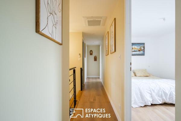 Deux habitations indépendantes et espace modulable en centre-ville
