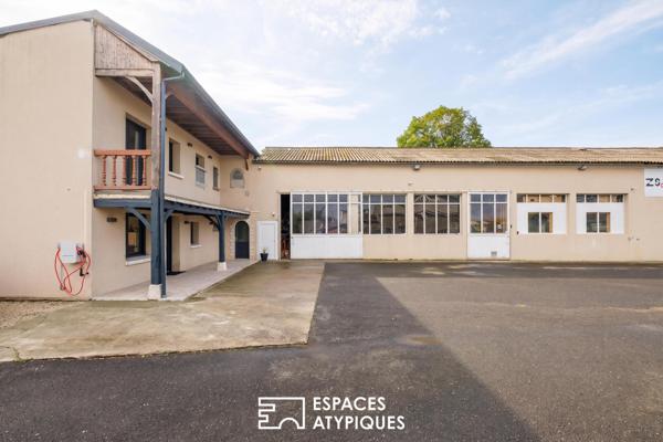 Deux habitations indépendantes et espace modulable en centre-ville