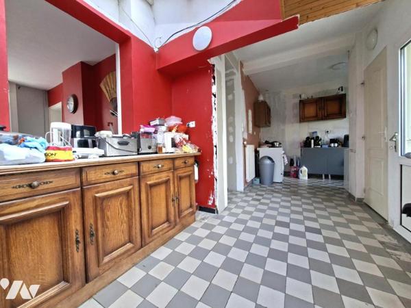 Maison de ville, 2 chambres, jardin