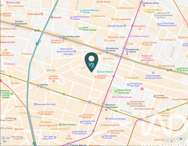 Appartement à vendre 2 pièces 31 m² Paris 2