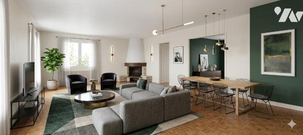Ascq - Plain-pied avec beau jardin Sud-Ouest - 4 chambres - Garage et Carport- 510 000 €