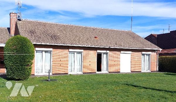 Ascq - Plain-pied avec beau jardin Sud-Ouest - 4 chambres - Garage et Carport- 510 000 €