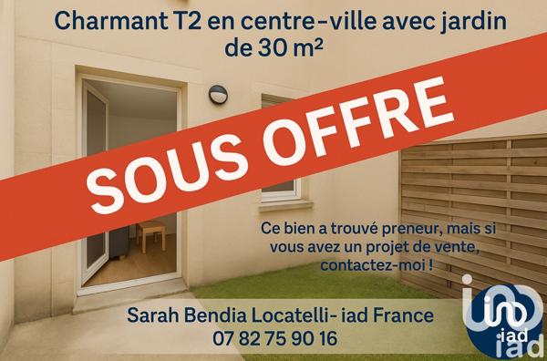 Appartement 2 pièces de 32 m² à Montpellier (34090)