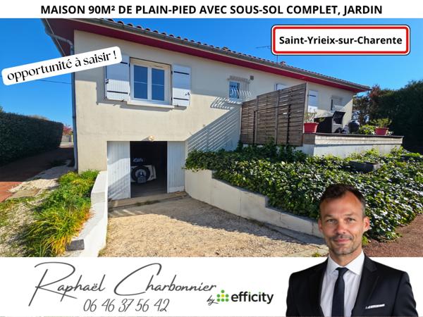 Maison 6 pièces - 90 m² Exclusivité efficity