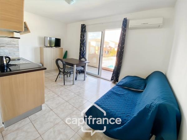 LINGUIZZETTA (20) Appartement à vendre 2 pièces 30,47 m2 avec piscine et terrasse
