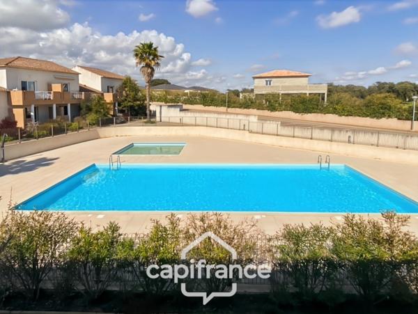 LINGUIZZETTA (20) Appartement à vendre 2 pièces 30,47 m2 avec piscine et terrasse