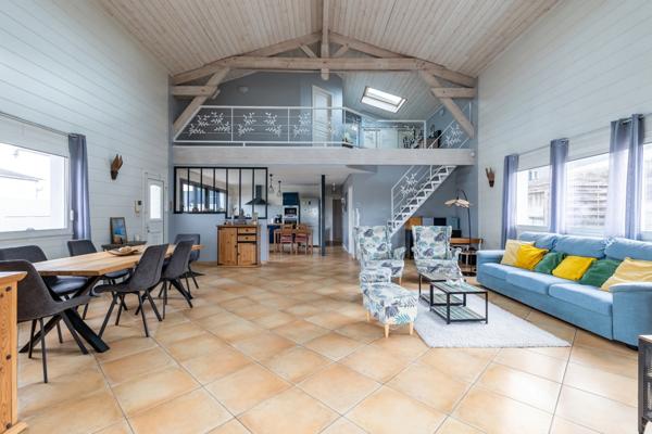 Gujan-Mestras – Local d’activité récent avec habitation indépendante