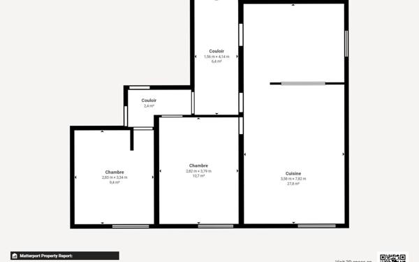 Appartement à vendre    3 pièces • 61,87 m2 Saint-Étienne