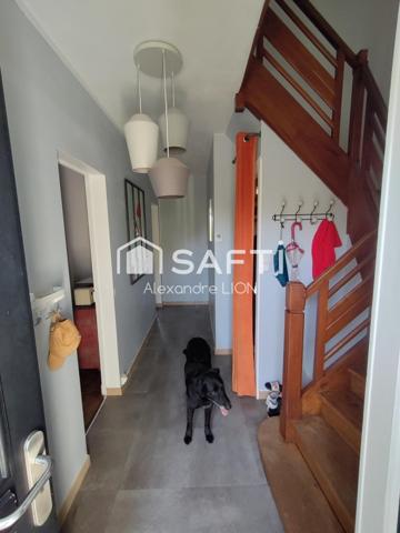 Grande Maison familiale, proche écoles et commerces et centre ville, dans un quartier calme, grand jardin boisé