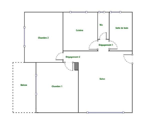 A VENDRE APPARTEMENT F3 HAGUENAU