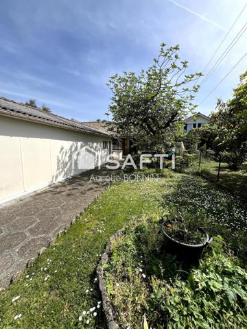 Talence maison de plain pied 3 chambres avec garage de 37m² proche du tram dans une rue calme