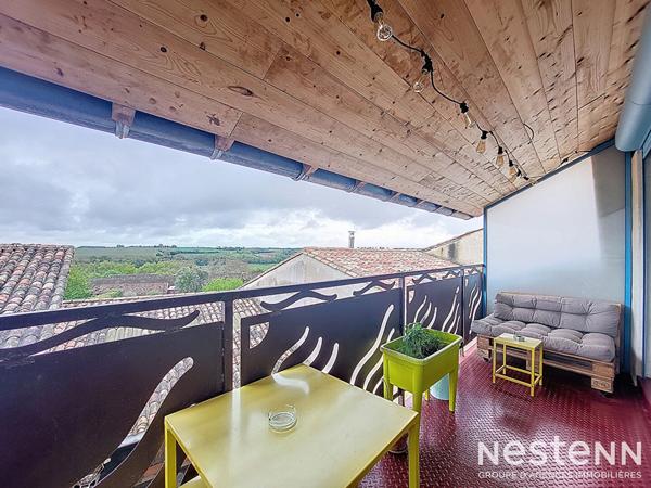 A Vendre 2 Maisons en pierre de caractère avec jardin et piscine au centre de Lectoure.