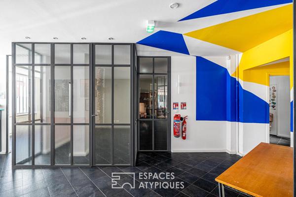 Maison Industrielle avec terrasse, quartier des Peupliers