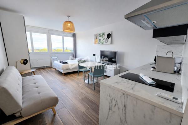 Studio meublé rénové 30m² - Rentabilité 6% net