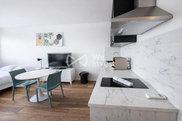 Studio meublé rénové 30m² - Rentabilité 6% net