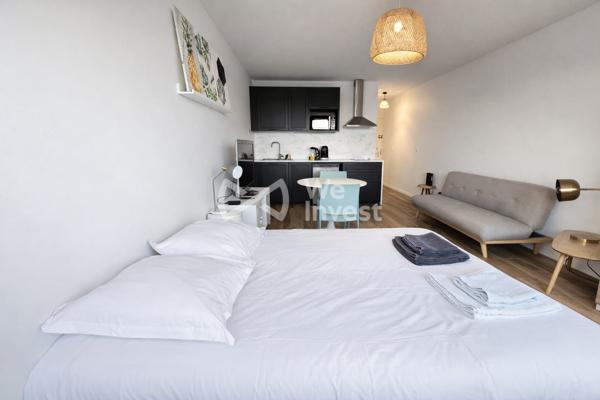Studio meublé rénové 30m² - Rentabilité 6% net