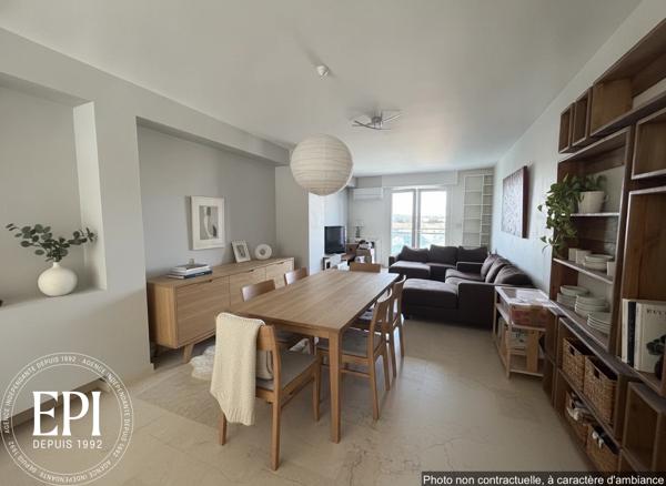 Centre-ville de Carcassonne – Superbe T3 de 93m² lumineux avec ascenseur, cave et vue exceptionnelle !