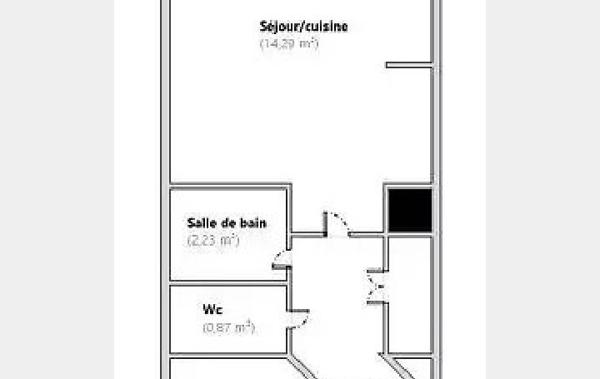 Vente Appartement P2 Cannes   