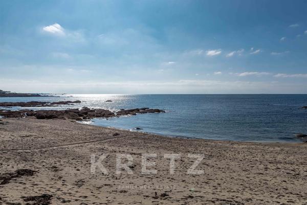 Maison contemporaine avec vue mer