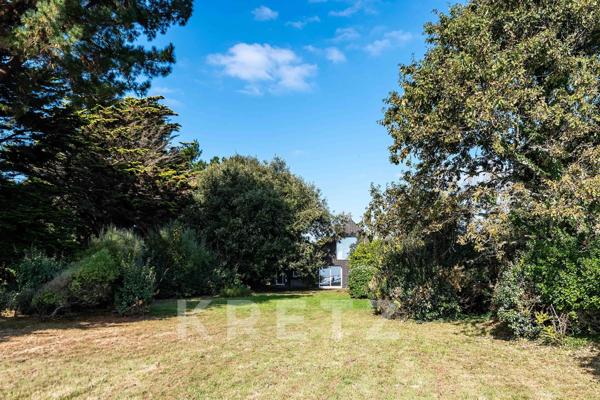 Maison contemporaine avec vue mer