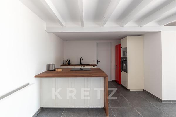 Maison contemporaine avec vue mer