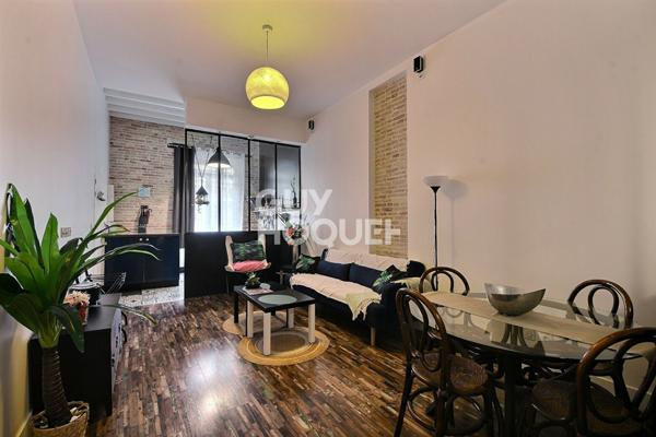 (Visite virtuelle) - A vendre T2 rénové de 42.88 m2 au Coeur de Montchat, LYON (69003)