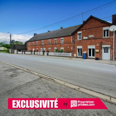 5 Maisons + Garages + Terrain louées