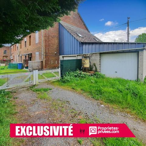 5 Maisons + Garages + Terrain louées