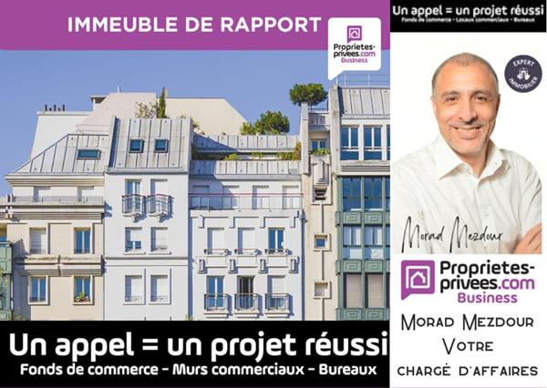 IMMEUBLE ROUBAIX- Taux Rendement locatif 14% -  200 m2