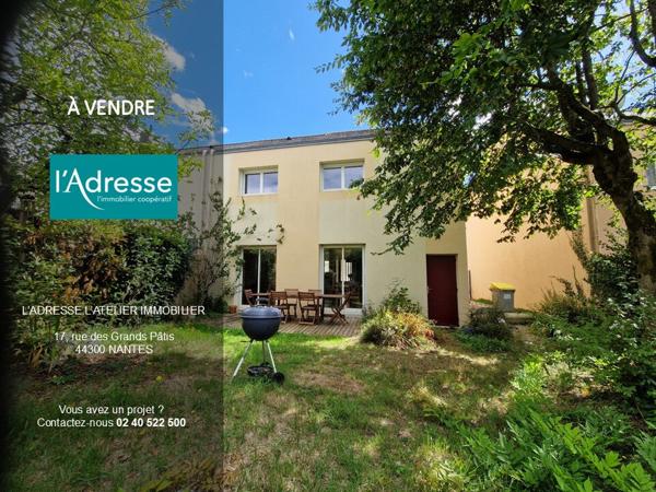 Maison Nantes 107 m2 - 3 chambres + Bureau