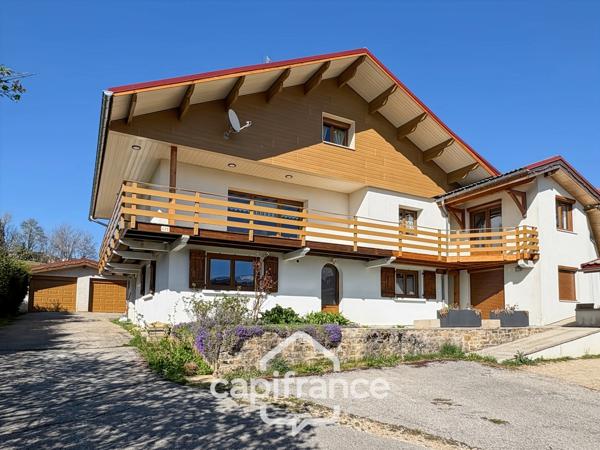 Maison à vendre 9 pièces avec appartement indépendant LES ROUSSES (39)