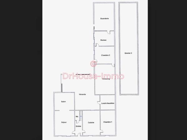 Maison à vendre 10 pièces de 230 m²