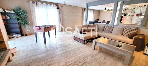 Maison d'architecte en ossature bois 7 chambres sur 1405m² de jardin