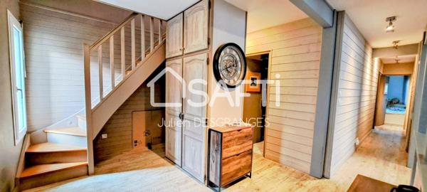 Maison d'architecte en ossature bois 7 chambres sur 1405m² de jardin